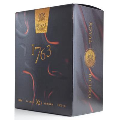 China New Recycled Materials Style Four-color Printing Bronzing Custom Luxury Gift Packaging Box Printing Gift Boxes for sale