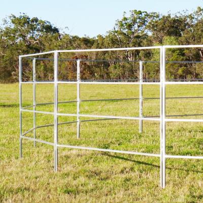 China Round Corral Panels Yard Panels 6 Oval Rails. Locking Pins. 