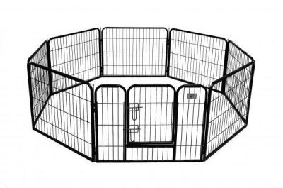 China China Supplier 1.2 X.1.8m Galvanized Pet Enclosure Panel Fencing PVC Coated Outdoor Dog Run for sale