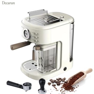 China Convenient 2023 Italian Espresso Full Automatic Cappuccino MakerFully Hot Selling Coffee Maker Automatic Espresso Machine with Milk Tank for sale