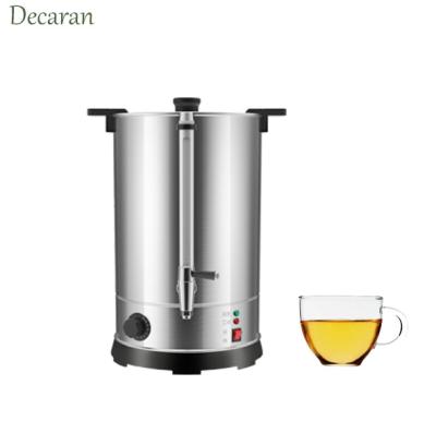 China 360 Degree Rotation Basic Commercial Supply Water Heater 20 Liter Coffee Urn Water Heater Coffee Milk Wine Stainless Steel Electric Hot Urn for sale