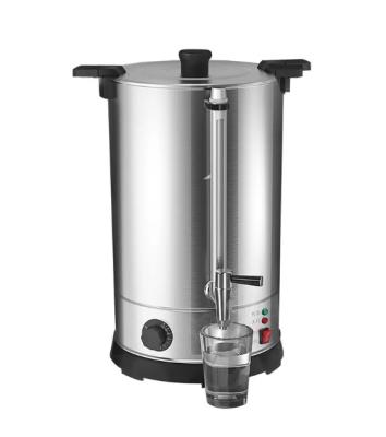 China 360 Degree Base 20l 30l 50l Large Capacity Stainless Steel Drinking Water Boiler Portable Commercial Electric Hot Water Urn for sale