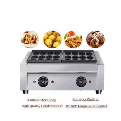 China Japanese Automatic Car Stainless Steel Gas 56 Holes Octopus Balls Takoyaki Machine Takoyaki Grill Maker for sale