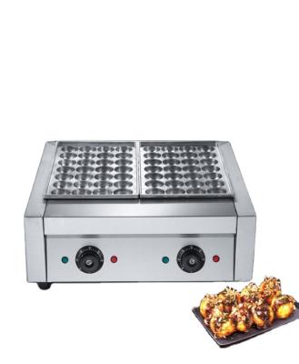 China Car in Japanese Takoyaki Machine Stainless Steel 28holes 56holes Takoyaki Maker Common Electric Octopus Balls for sale