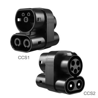 China DC 1000V CCS1 al estándar americano del adaptador 150A del cargador CCS2 al adaptador de carga europeo del estándar EV en venta