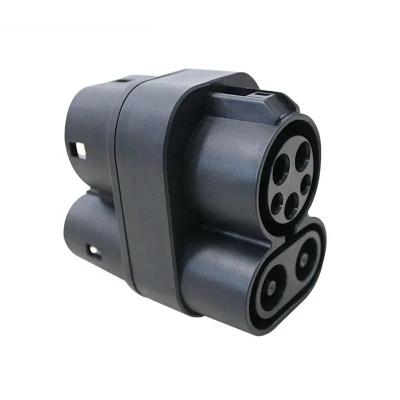 China 150A DC1000V CCS1 al OEM de carga del conector IP54 del cargador del adaptador EV del coche del enchufe CCS2 en venta