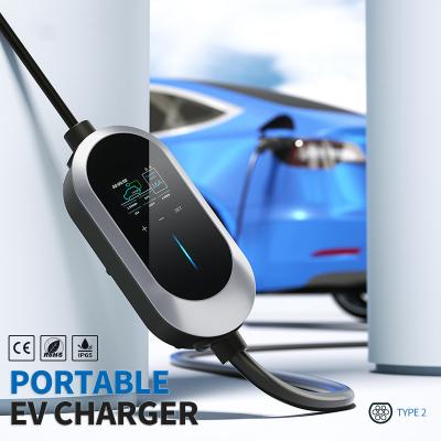 China 7.36KW tipo - 2 cargador rápido de OEM/ODM EV, estación de carga portátil de EV, cargador del coche de la CA en venta