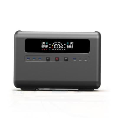 Китай генератор AC/DC батареи 2400W LiFePO4 солнечный вывел наружу портативная электростанция 2304Wh для Outdoors продается