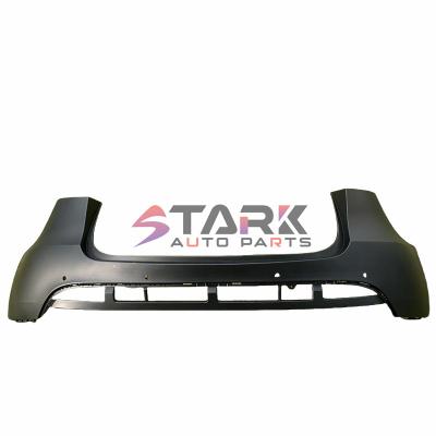 China TESLA Model Y Achterbumper, Achterste bekleding ongeschilderd met parkeerassistenten 1493735-S0-A Te koop