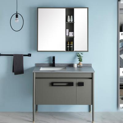 China Modern Modern Design Pendant Waterproof Bathroom Vanity Mirror Wooden Bathroom Cabinet for sale