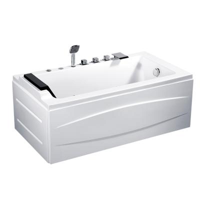 China Easy Clean Sanitary Wate Bathroom Hot Tub Spa Whirlpool Bathtub Massage Freestanding Soaking Tubs for sale