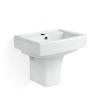 China Chaozhou Modern High Grade Sanitary Ware Bathroom Wall Hung Ceramic Basin Basin Hanging Sink for sale