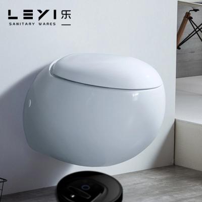 China High Quality Sanitary Ware Sanitary Ware System Sanitary Ware Modern Rimless Flush Cistern Ceramic Wall Hung Toilet for sale