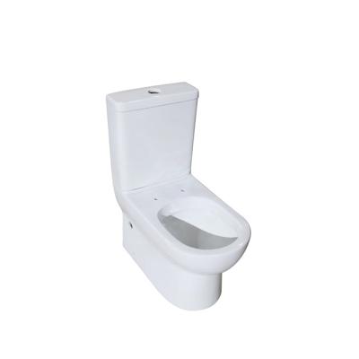 China Washdown Sanitary Washdown Sanitary Ceramic P-Trap Toilet Bowl Bathroom WC Porcelain Double-Flow Modern Design Ware Two-Piece Toilet for sale