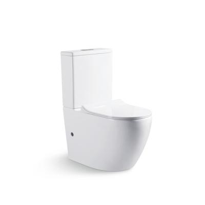 China Hot Flush Ceramic Toilet Bowl P-Trap Hot Flush Ceramic P-Trap Bathroom Vendor Bathroom Vendor Two-Piece Toilet for sale