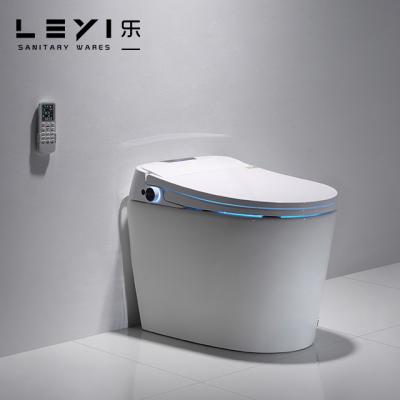 China New Model Automatic Wc Automatic Siphonic Bathroom Sanitary Ware New Model Electric Ceramic Smart Toilets for sale