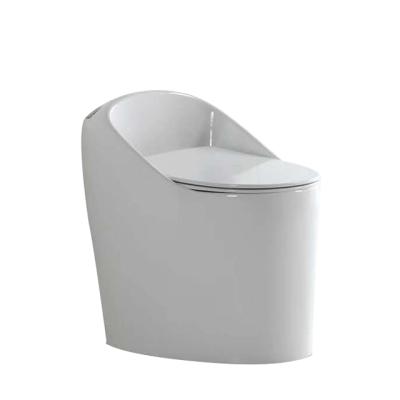 China Modern Design Modern Ceramic Siphonic Rimless One Piece Toilet Bowl Sanitary Ware for sale