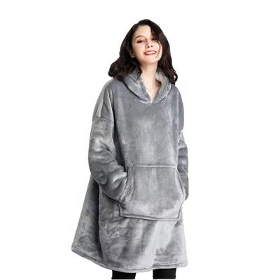 China Anti-pilling Super Low MOQ Keep Warm Covering TV Hoodie For Home for sale