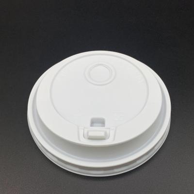 China Customized Biodegradable Disposable Food Grade Drinking Cup Lid PLA Cups Disposable Cold-Hot Lid for sale