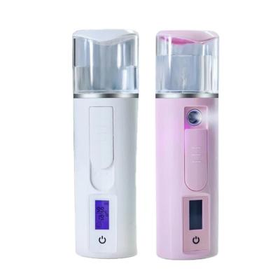 China Hotel Facial Hydrate Beauty Device USB Charging Portable Nano Spray Beauty Device for sale