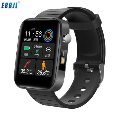 China Smart Watch T68, 2021 New Arrivals Wifi Waterproof Smartwatch Wearable Watch Body Temperature Monitor Body Temperature Smartwatch for sale