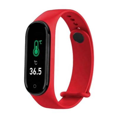 China Hot-selling EMAIL M4pro new product launch fitness tracker body temperature body temperature heart rate monitoring smart bracelet for sale