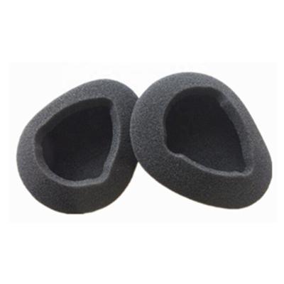 China For Earphone Earphone Ear Cushion 80mm Oval Foam Earpads For Earphone Infrared Wireless Headsets for sale