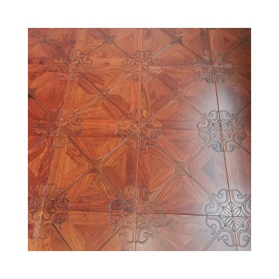 China Multi-layer classic square faria design multi-layer solid wood flooring solid wood flooring for sale