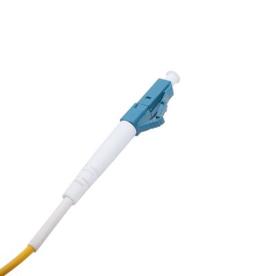 China FTTH G&T FC/SC/LC/ST UPC Polish Singlemode Fiber Optic Jumper Yellow Fiber Optical Patch Cord for sale