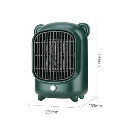 China New 2021 New Car Neighbang Trend Electric Home 500W Space Heater Cute Design Lovely Mini Portable Tabletop Heater for sale