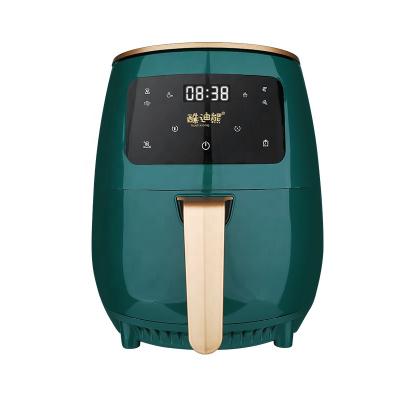 China 2021 New Touch Screen Low-Oil Low-Smoke Air Fryer Household Multi-Functional French Fries Healthy Electric Fryer for sale