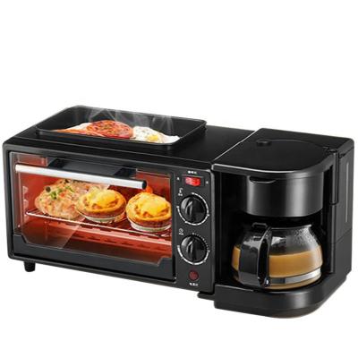 China New household electric three-in-one automatic full-function car breakfast machine, coffee machine for sale