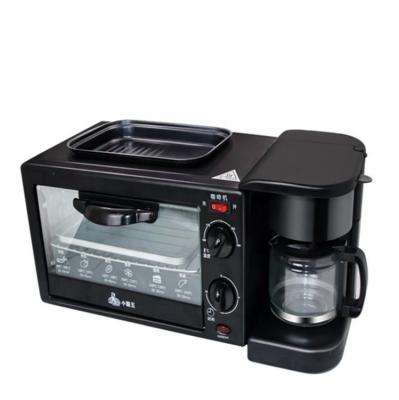 China Three-in-one Car Breakfast Machine Toaster Household Oven Coffee Machine Multifunctional Portable Family Essential for sale