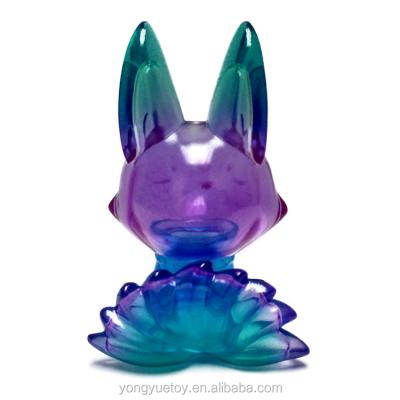 China Cartoon Toy Make You Own Vinyl Art Toy Crystal Animal Small Collectable Toys for sale