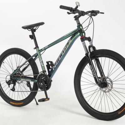 China 26 inch aluminum alloy wear-resistant resistance mountain bike with four color gradient tires mountain bike for sale