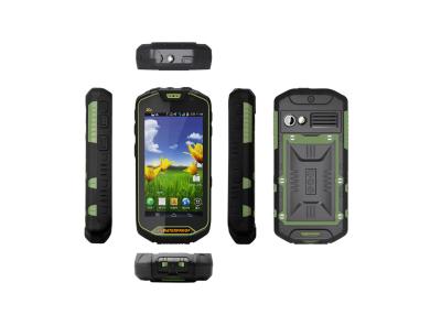 China Walkie Talkie Dual Core IP67 Smartphone 4.5 Inch Gorilla Glass Screen for sale