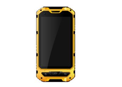 China Yellow 5MP IP67 Smartphone Military Standard Phone With Android 4.2.2 OS for sale