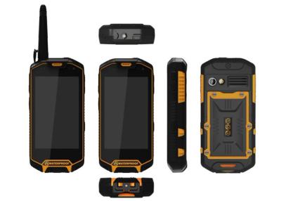 China Android 4.0 OS Rugged IP67 Waterproof Two Way Radio with SOS Key / Laser Light for sale