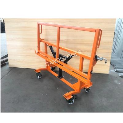 China SANDE Storage Quartz Countertops Installation Trolley Trolley Work Table for Granite Marble Stone Slabs and Glass for sale