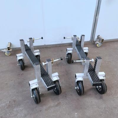 China Clamp to stone during transport and for lifting over restraints and stairs SANDE Aluminum Install Carts designed to transport slabs easily and safely basically for use for sale