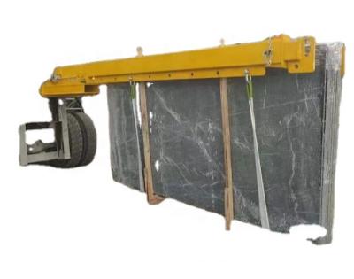 China Machinery Repair Shop SANDE Stone Bundle Slab Loading Unloading Container Slab Heavy Loader Forklift Double Boom for sale