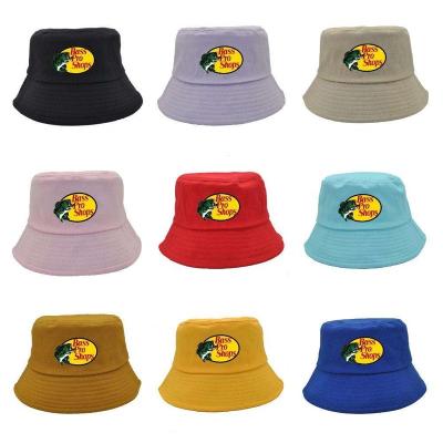 China Fisherman Hats Custom Logo Printed Designer Bucket Hats Fashion Covers Beach Wholesale Unisex Bass Bucket Hat Summer for sale