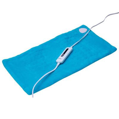 China FCC Warm Pain Relief Knitting Electric Heating Pad Fleece And Warp Coral ETL Fabric for sale