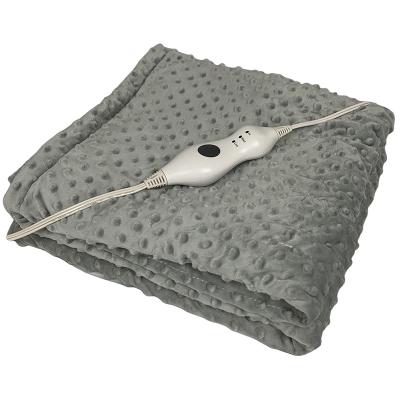 China Portable Settings Soft Electric Heated Jet Over Blanket For Heated Instant for sale