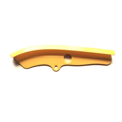 China Plastic For 2015-2020 Dodge CHALLENGER Hellcat SRT Front Bumper Lip Lower Yellow Pack Corner Protector for sale