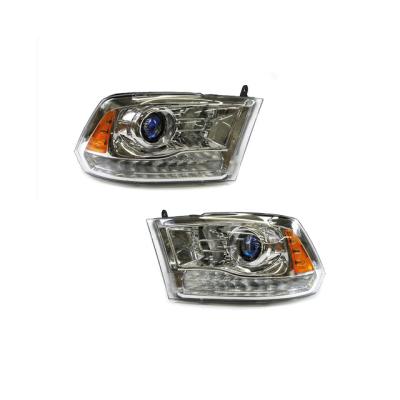 China 16-18 RAM With 2 Mode Halogen Projector Headlights 68274982AA 68274983AA 1500 2500 3500 4500 5500 for sale