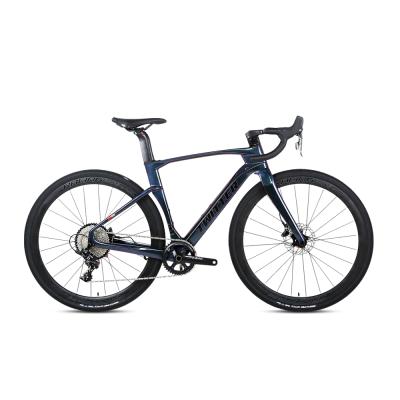 China APEX 11 Full Speed ​​EPS Techonoloty TWITTER Hydraulic Carbon Fiber Road Bike AERO Gravel Bicycle for sale