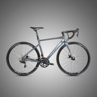 China Carbon Fiber TWITTER SMILING Wheel Size 48cm 52cm Alu Alloy Road Bike 700c With Disc Brake for sale