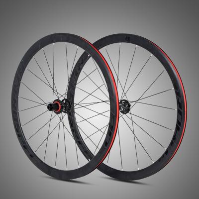 China Road Bikes Aluminum Disc Brake Cycling 700C Road Bike Bicycle Wheels / Wheelsets for sale