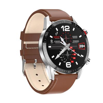 China Smartwatch Touch Screen Grade 13 Stainless Steel Ip68 Waterproof Bands Interesting Full Round Touch Screen For Men Calls Smart Watch L13 for sale